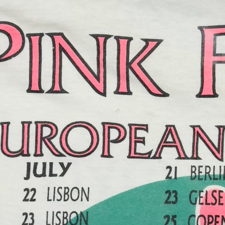 PINK FLOYD DIVISION BELL EUROPEAN TOUR 1994 WHITE FITS XL 6929