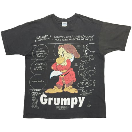 DISNEY VINTAGE GRUMPY FITS XL 3886