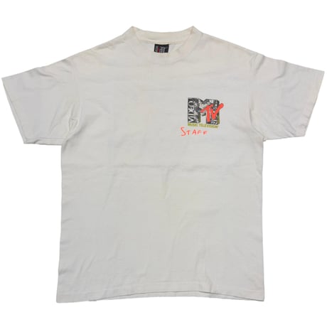 MTV 1993 VIDEO MUSIC AWARDS STAFF WHITE GIANT BY TEEJAYS XL 8007