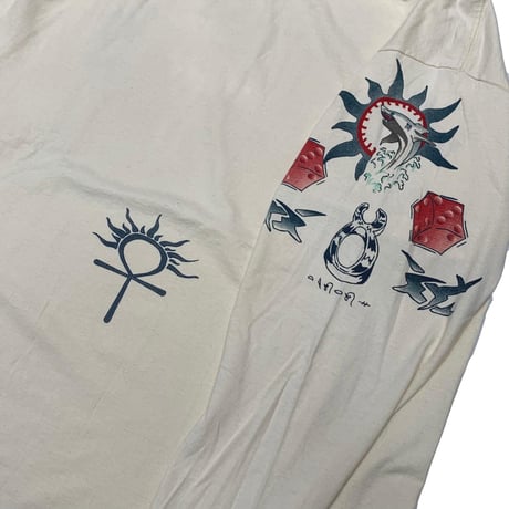 DENNIS RODMAN TATTOO LS TEE NATURAL MURINA XL 3771
