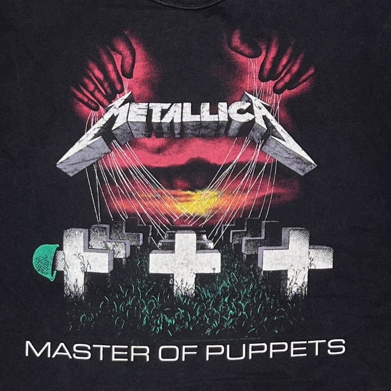 METALLICA MASTER OF PUPPETS 2007 HANES XXL 8578