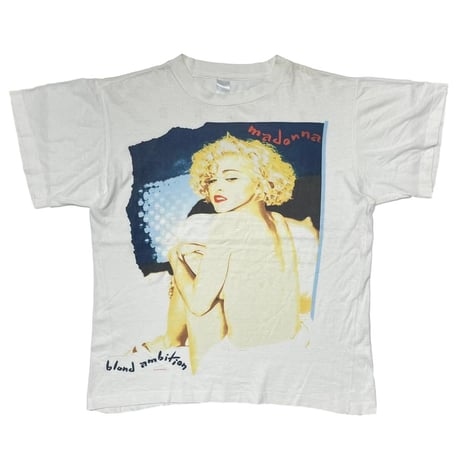 MADONNA BLOND AMBITION WORLD TOUR 1990 WHITE LARGE 1162
