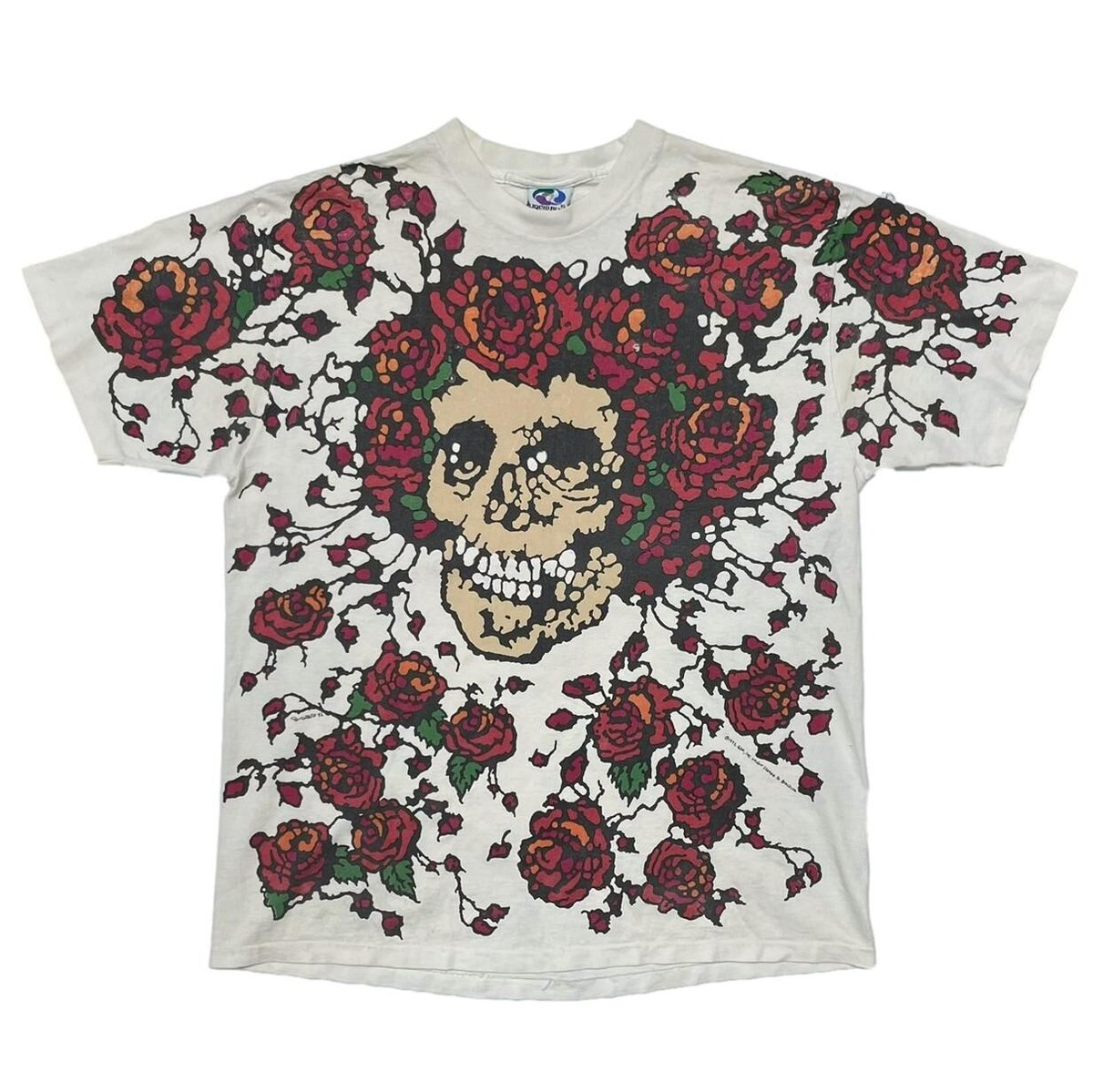 激レア☻GRATEFUL DEAD☻新品 Grateful Dead - GOLD Steal Your Face Sticker (GS-322