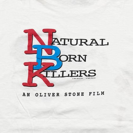 NATURAL BORN KILLERS NBK ANIME PROMO WHITE XL 0111