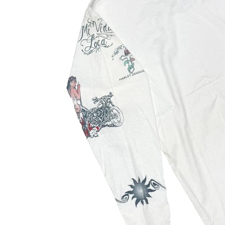DENNIS RODMAN TATTOO LS WHITE XL 4913