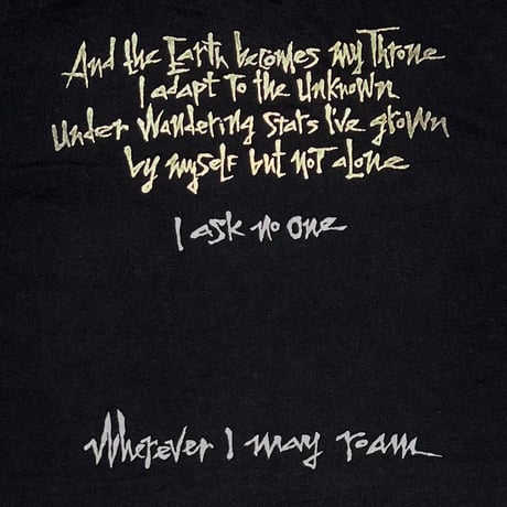 METALLICA 1992 PUSHEAD Wherever I may roam FITS LARGE 5006