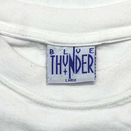 THE ROLLING STONES BRIDGES TO BABYLON WORLD TOUR 1997/1998 WHITE BLUE THUNDER LARGE 8861