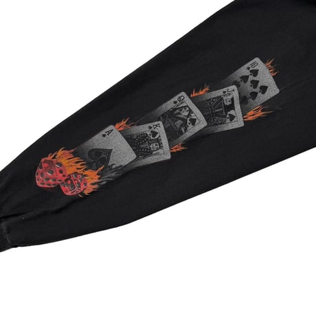 HARLEY DAVIDSON DICE FLAME SPADE LAS VEGAS LS BLACK XL 8380