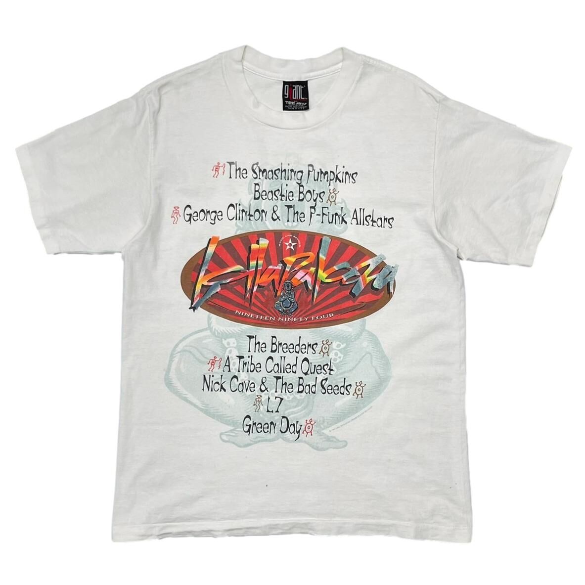 lollapalooza 1994 tシャツ　usa製　古着　giant 90s Vintage GIANT Lollapalooza 1994 Music Festival T Shirt 90s