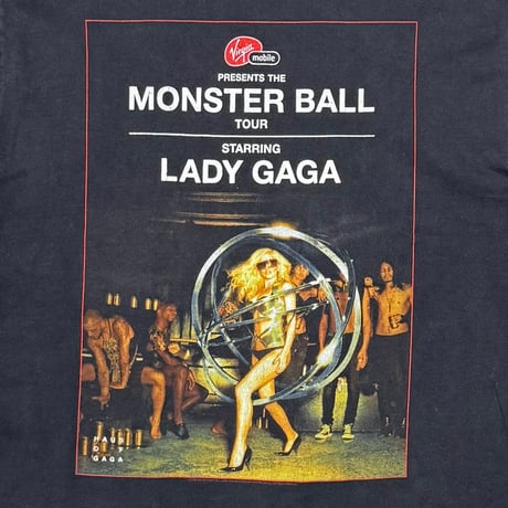 LADY GAGA THE MONSTER BALL TOUR FITS MEDIUM 4368