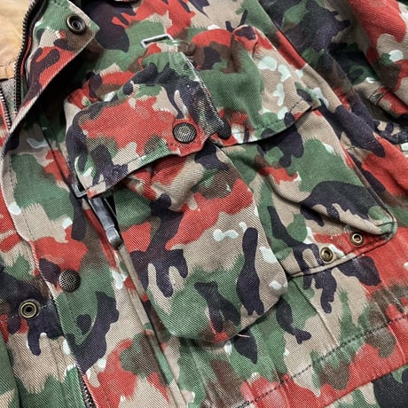 SWISS ARMY ALPEN CAMOUFLAGE MOUNTAIN PARKA 52 3362