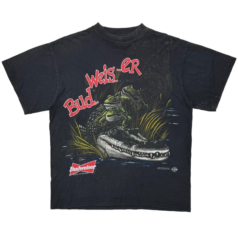 Budweiser 1996 3 FROGS ON THE CROCODILE TULTEX