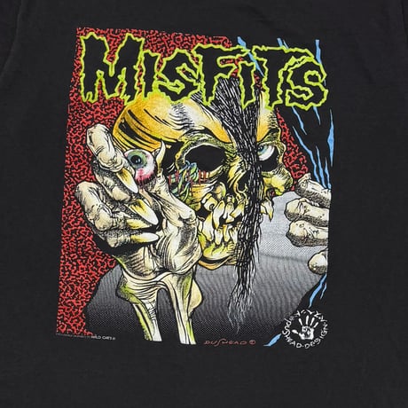 MISFITS PUSHEAD GOUGE THE EYES GRAPHIC ONEITA LARGE 5168