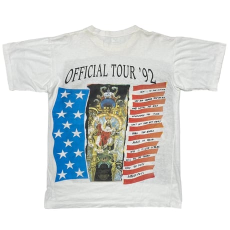MICHAEL JACKSON DANGEROUS OFFICIAL TOUR WHTE XL 9359