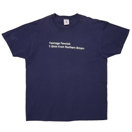 TEENAGE FANCLUB T-Shirt From Northern Britain NAVY DELTA LARGE 1412