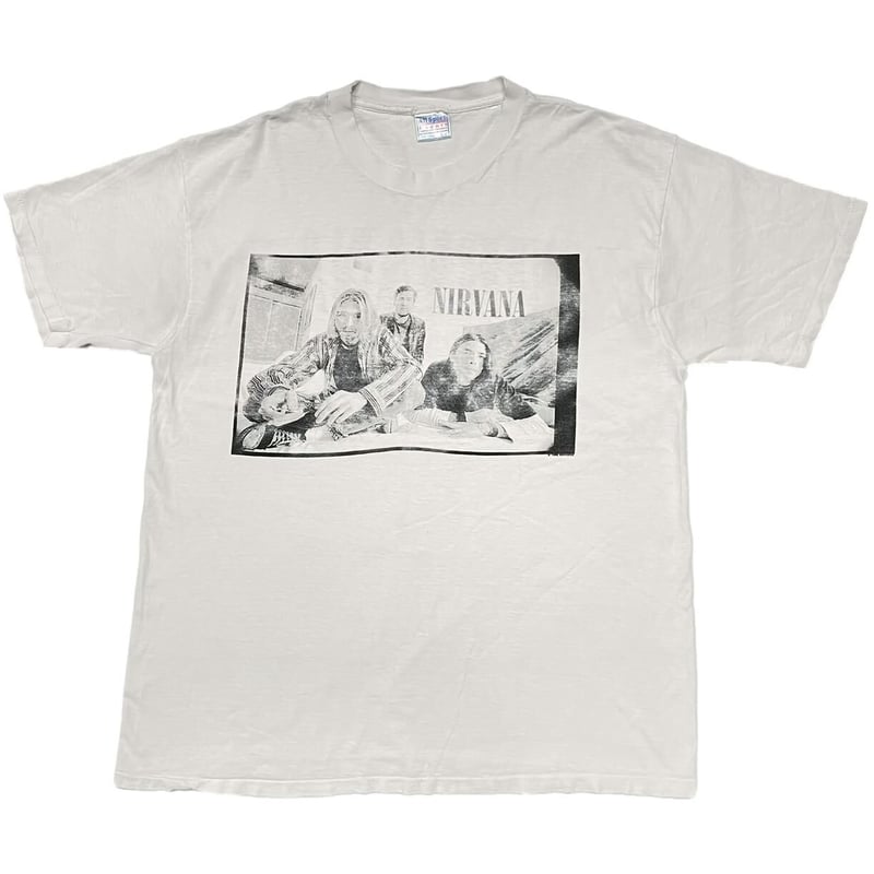 NIRVANA 1996 MEMBERS PORTRAIT WHITE ALL SPORT X NIRVANA 1996 MEMBERS PORTRAIT WHITE ALL SPORT X