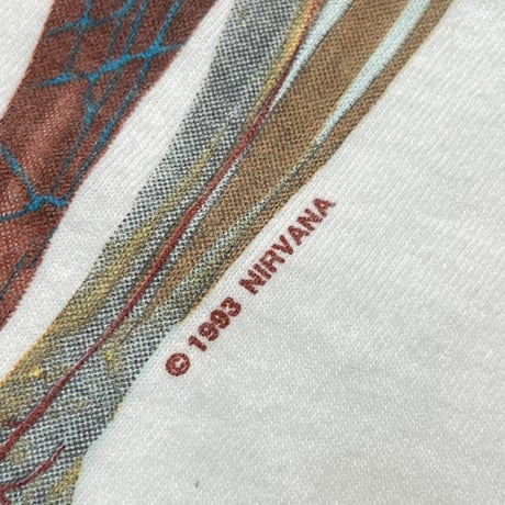 NIRVANA IN UTERO 1993 WILD OATS XL 7642