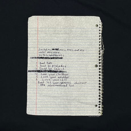 NIRVANA KURT COBAIN MEMORIAL 2003 NOTE ANVIL XL 0553