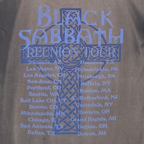 BLACK SABBATH REUNION TOUR LARGE 2879