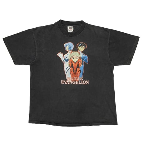 NEON GENESIS EVANGELION ASUKA REI SINJI TEE ONEITA XL 6604