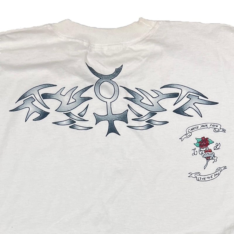 DENNIS RODMAN TATTOO LS WHITE XL 0302 | greatLA