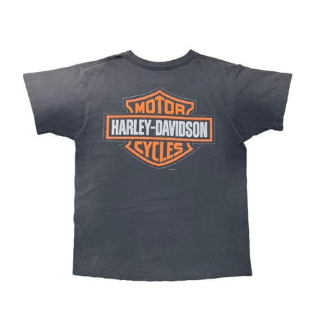 HARLEY DAVIDSON 1996 FRONT EAGLE AND BIKE BACK LOGO LARGE 8330
