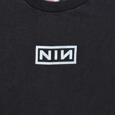 NINE INCH NAILS BOX LOGO BACK ANMONITE ALL SPORT XL 0145