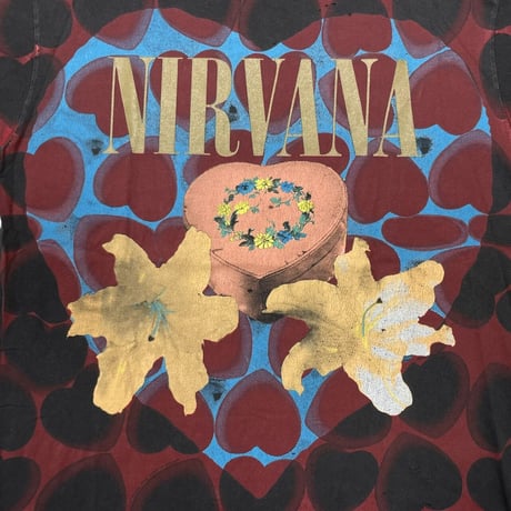 NIRVANA HEART SHAPED BOX GIANT BY TULTEX XL 9796