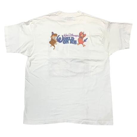 DISNEY VINTAGE ALADDIN WORLD ON ICE FRUIT OF THE LOOM XL 9697