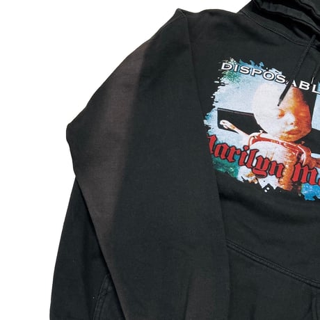 MARILYN MANSON DISPOSABLE TEENS BOOTLEG HOODIE XL 0938