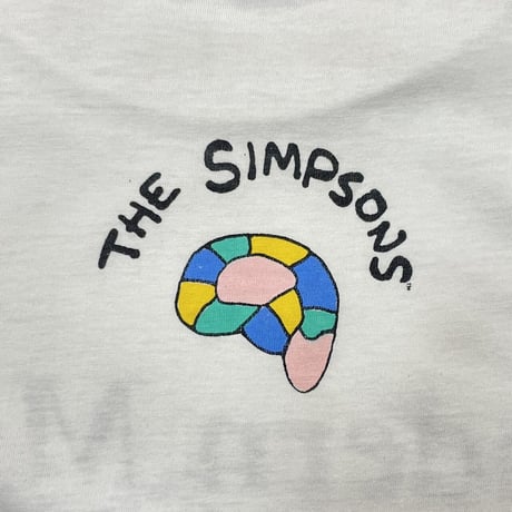 THE SIMPSONS 1995 MODERN MAN WHITE REDWOOD XL 9100