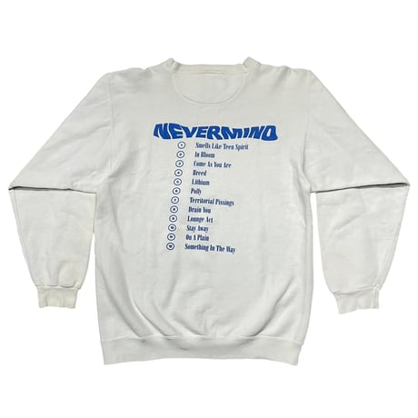 NIRVANA 1992 NEVERMIND CREWNECK SWEAT GIANT MEDIUM 9167
