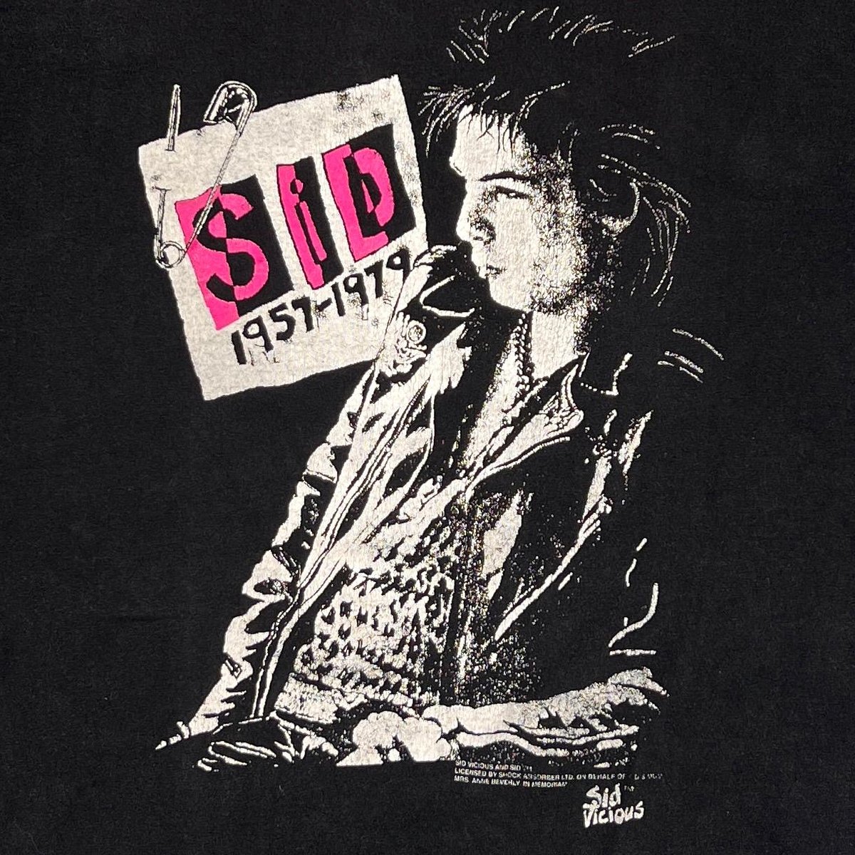 SEX PISTOLS SID VICIOUS 1957-1979 NICE MAN XL 8
