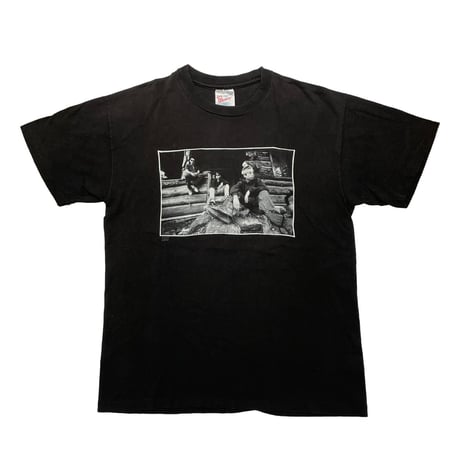 BEASTIE BOYS 1992 PHOTO TEE BLACK HANES LARGE 5959