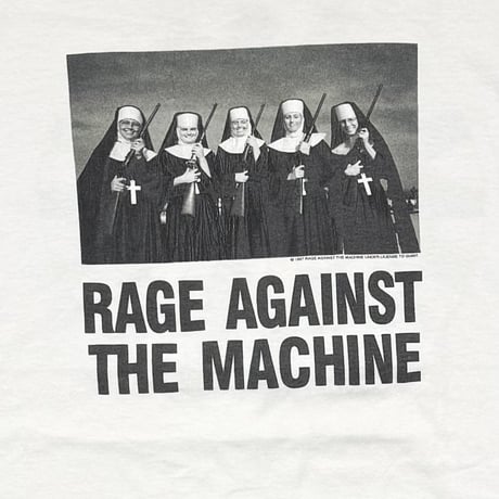 RAGE AGAINST THE MACHINE NUNS AND GUNS FITS XL 9896