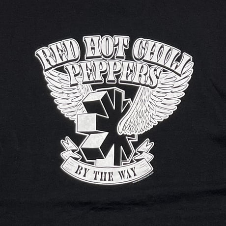 RED HOT CHILI PEPPERS 2002 BY THE WAY TENNESSEE RIVER BLACK XXL 3844