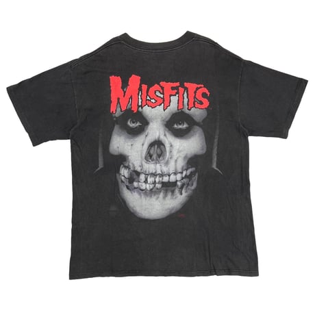 MISFITS HUGE SKULL RED TEXT DOUBLE SIDE WILD OATS XL 2331
