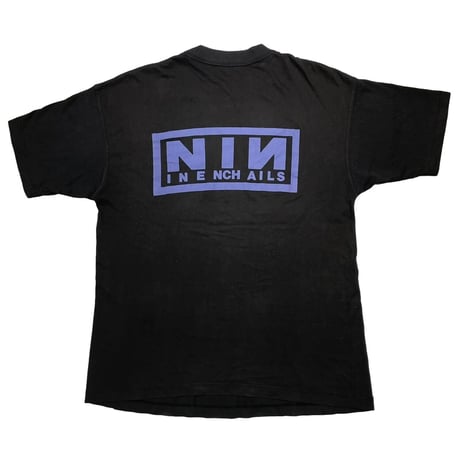 NINE INCH NAILS PURPLE LOGO XL 0931