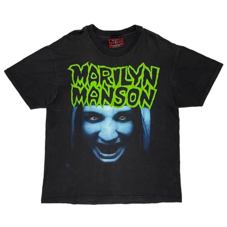 MARILYN MANSON GET YOUR GUNN THIS IS YOUR WORLD MANSON TAG FITS LARGE 1885