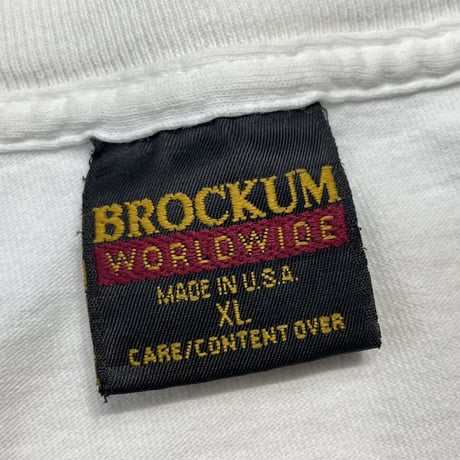 NINE INCH NAILS DAVID BOWIE TOUR WHITE BROCKUM XL 2260