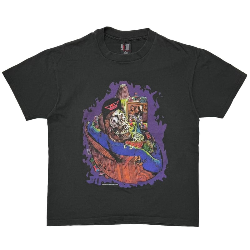 AEROSMITH GET A GRIP SKULL TV GIANT BY ANVIL XL