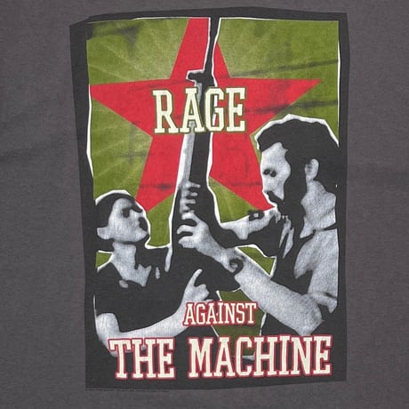 RAGE AGAINST THE MACHINE 2000 WORLD TOUR CHACOAL GIANT anvil XL 4895