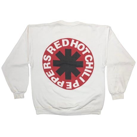 RED HOT CHILI PEPPERS PORTRAIT CREWNECK SWEAT WHITE FITS XL 9329