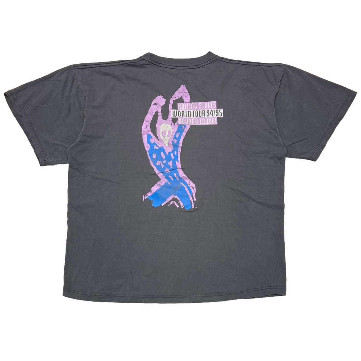THE ROLLING STONES PURPLE SPIKE TONGUE VOODOO L