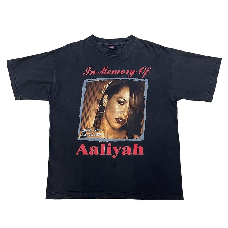 AALIYAH RAP TEE MEMORIAL TRY AGAIN LARGE 6368 | AALIYAH RAP TEE MEMORIAL TRY AGAIN LARGE 6368 |