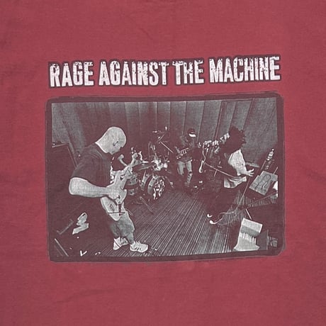 RAGE AGAINST THE MACHINE 1997 MEMBER PORTRAIT BURGUNDY GIANT FITS LARGE 7530