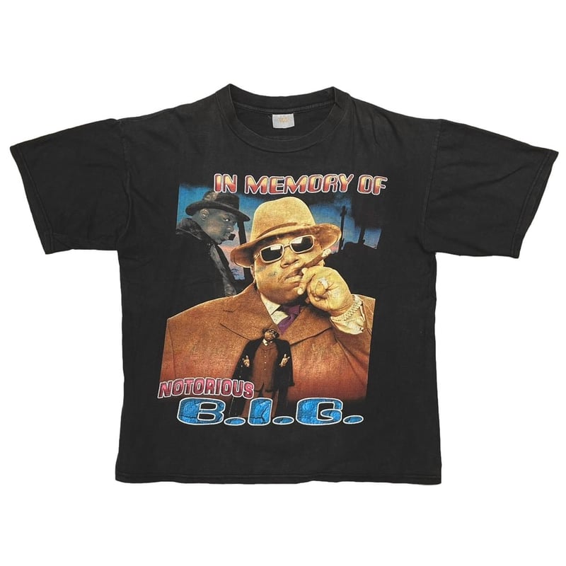 【値引不可】Rap Made  ステッカー Notorious B.I.G. THE NOTORIOUS BIG IN MEMORY RAP DESIGN FITS XL