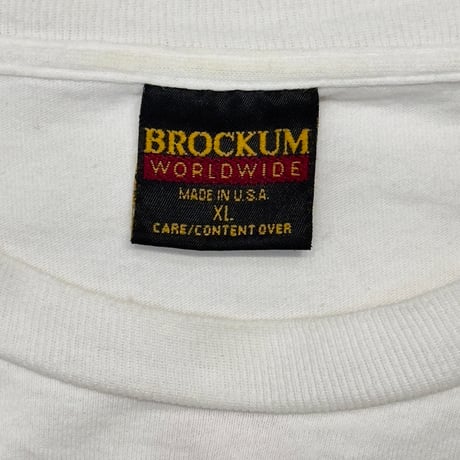 THE ROLLING STONES AMERICAN FLAG TONGUE VOODOO LOUNGE 94/95 WHITE BROCKUM XL 4505