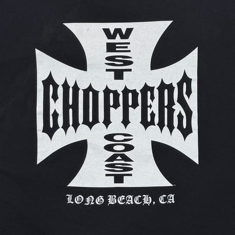 WEST COAST CHOPPERS IRON CROSS WHITE LS FITS XL 2935