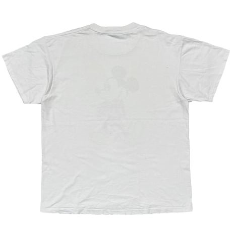 DISNEY VINTAGE MICKEY MOUSE WHITE ONEITA XL 9565
